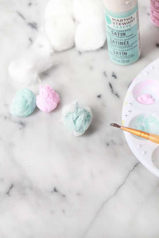 Cotton Candy Easter Eggs | Posh Little Designs