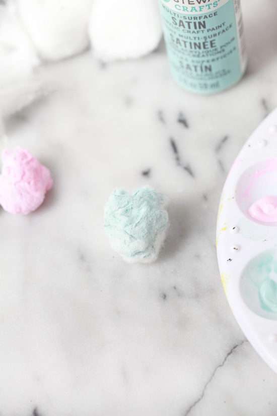 Cotton Candy Easter Eggs | Posh Little Designs