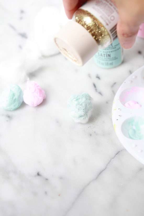 Cotton Candy Easter Eggs | Posh Little Designs