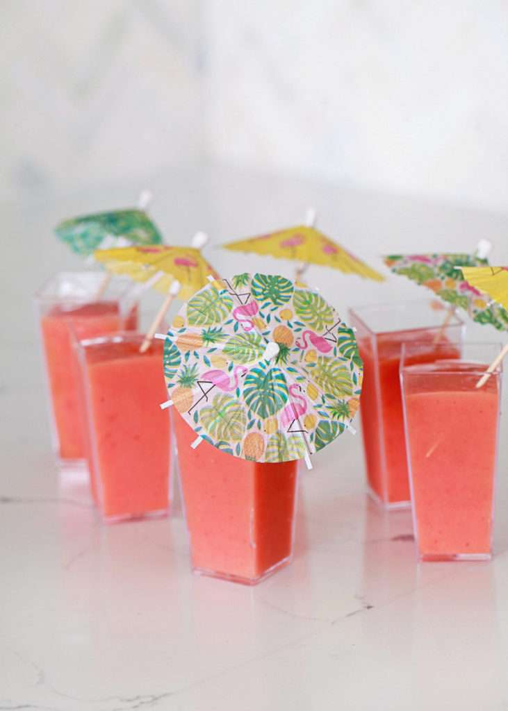 tropical smoothies - party drinks