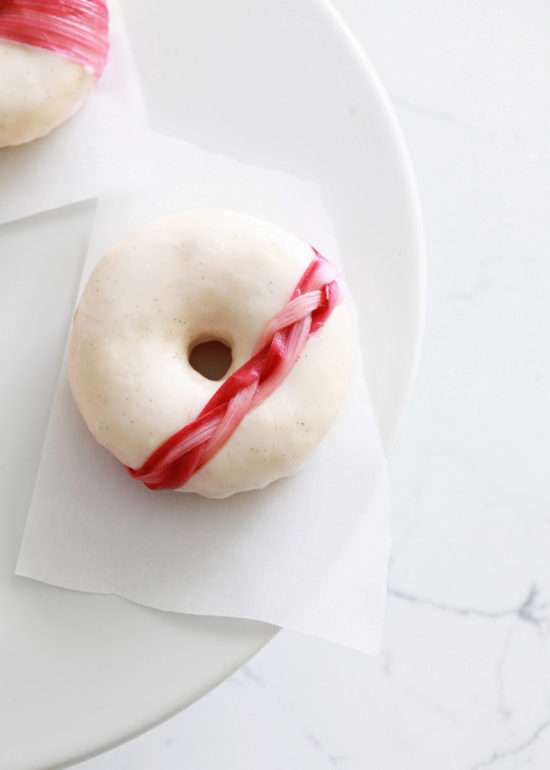 Vanilla Bean Donuts - Doughnuts - Rhubarb