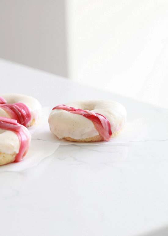 Vanilla Bean Donuts - Doughnuts - Rhubarb