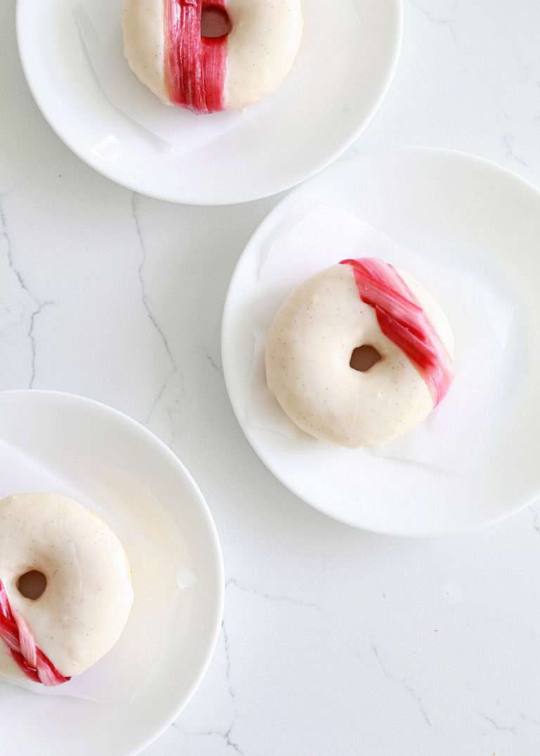 Vanilla Bean Donuts - Doughnuts - Rhubarb