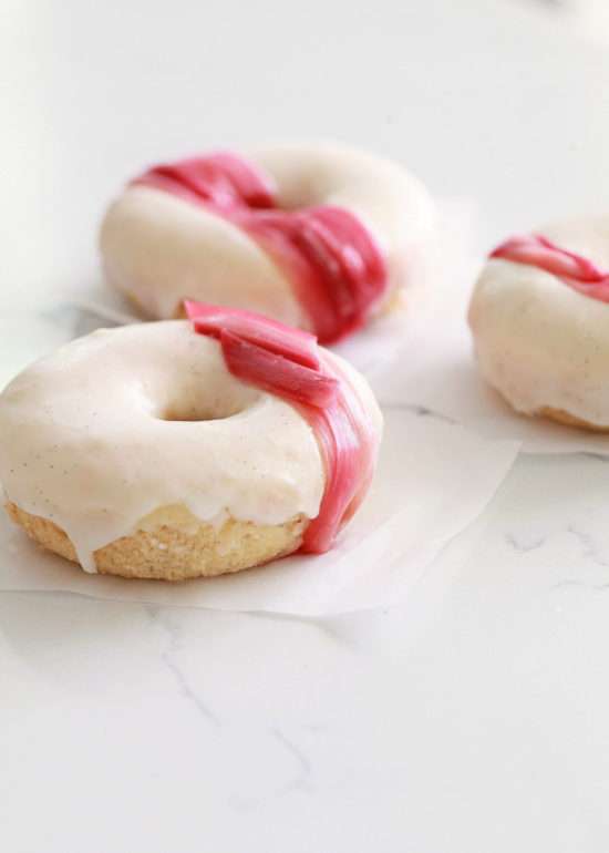 Vanilla Bean Donuts - Doughnuts - Rhubarb