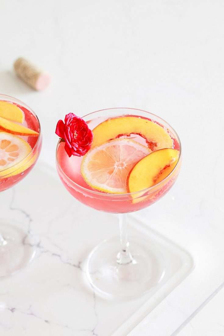 Summer beverages, rosé