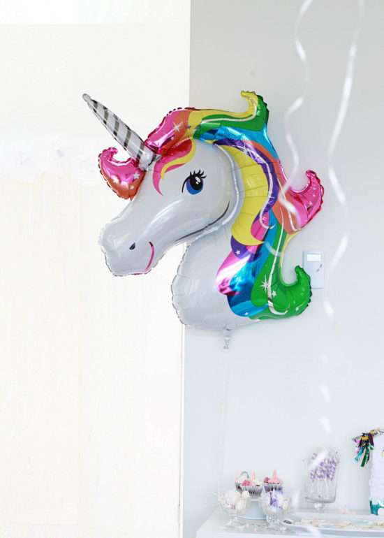 Unicorn Birthday, Party, Balloons