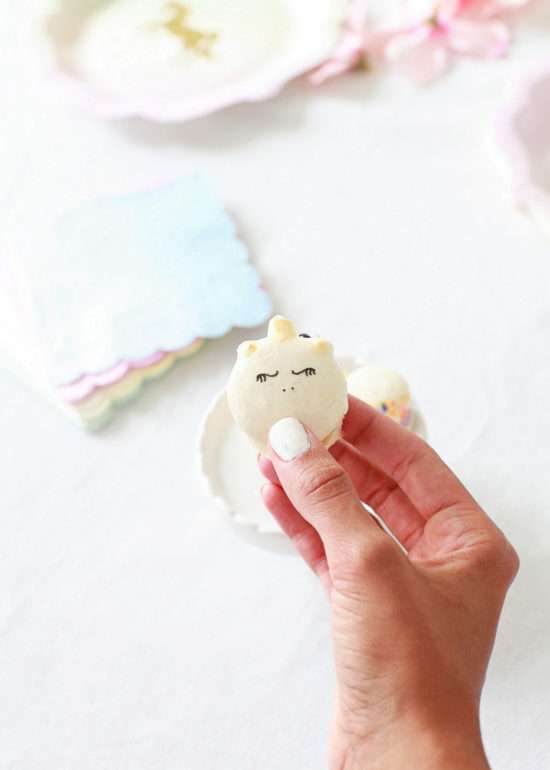 Unicorn Birthday, Party, Macarons