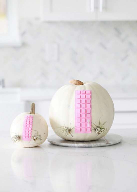 Fall, Pumpkin Crafts, Pink Door