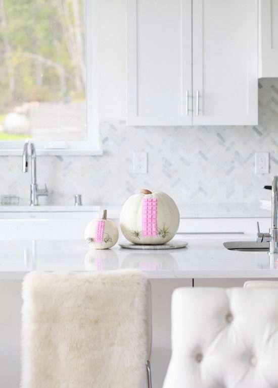 Fall, Pumpkin Crafts, Pink Door