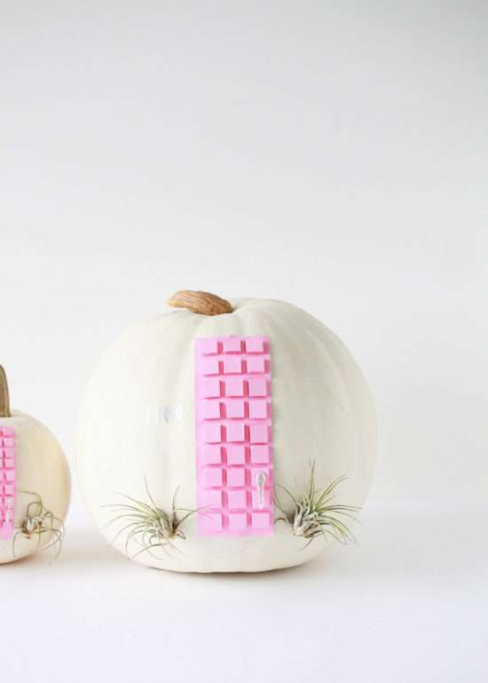 Fall, Pumpkin Crafts, Pink Door