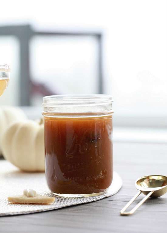 Pumpkin Spice simple syrup