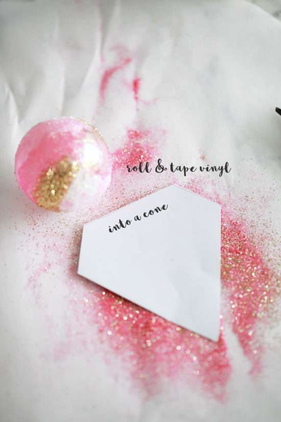 snow cone, ornaments, christmas, diy