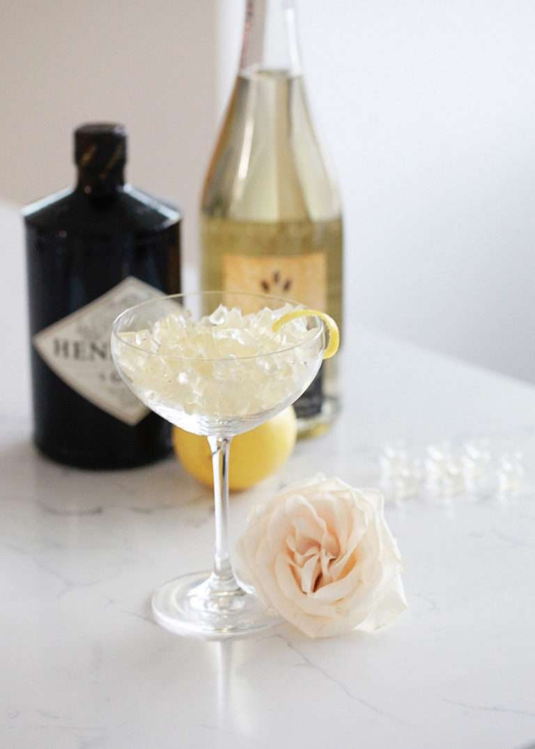 French 75 Gummy Bears, Cocktails, New Years Eve