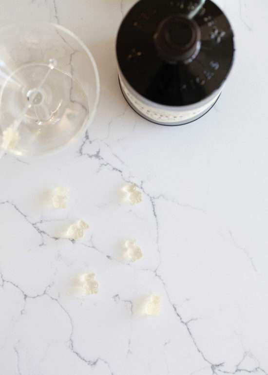 French 75 Gummy Bears, Cocktails, New Years Eve