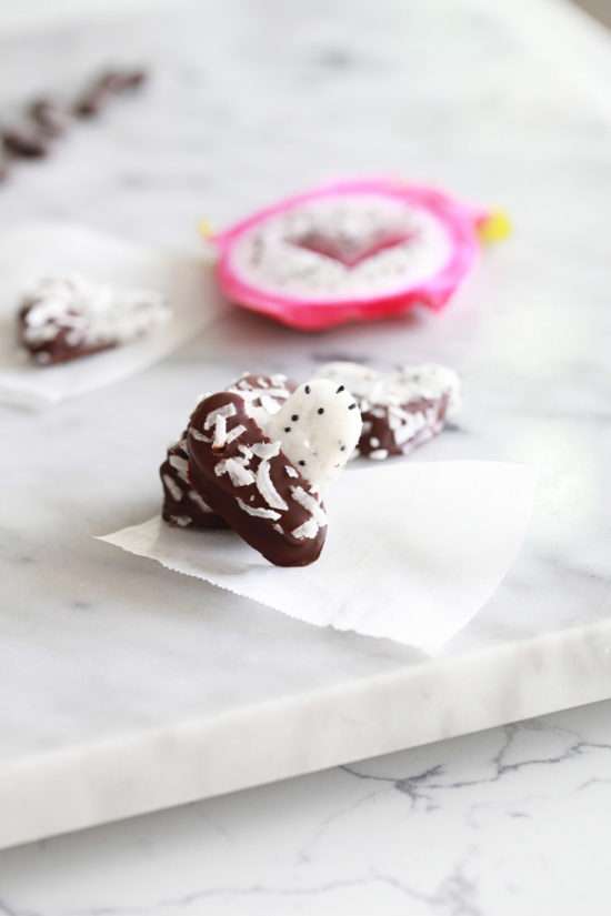 Dark Chocolate Dragon Fruit, Healthy, Snacks, Vegan, GF, 