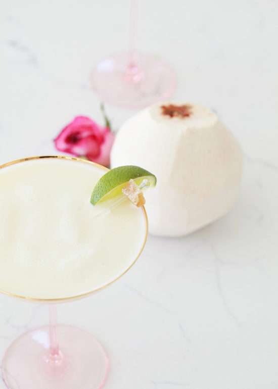 Ginger Coconut, Margarita, Drinks, Craft Cocktails,