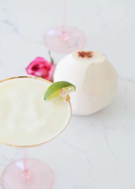 Ginger Coconut, Margarita, Drinks, Craft Cocktails,