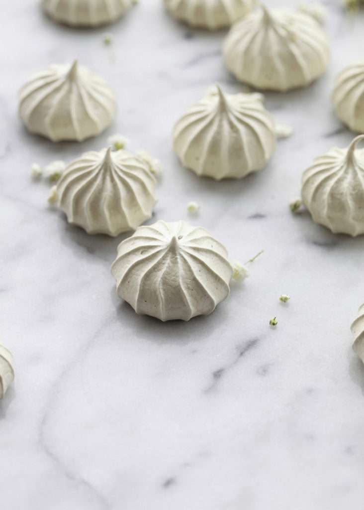meringue cookies, dairy free, matcha, gluten free