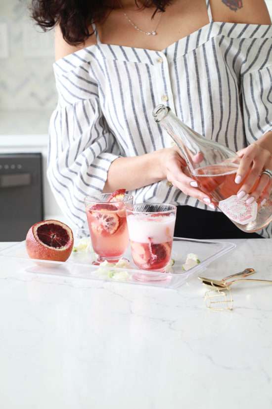 Rosé Float-Blood-Orange-Sparkling