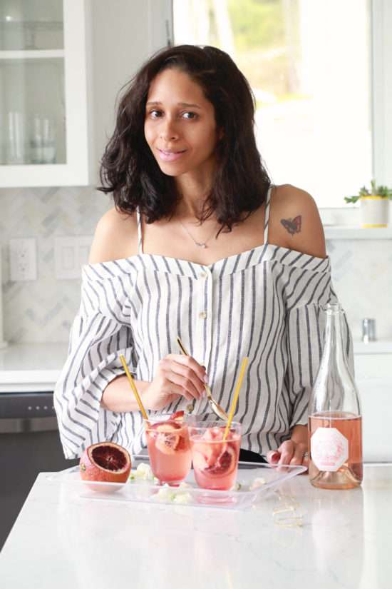 Rosé Float-Blood-Orange-Sparkling