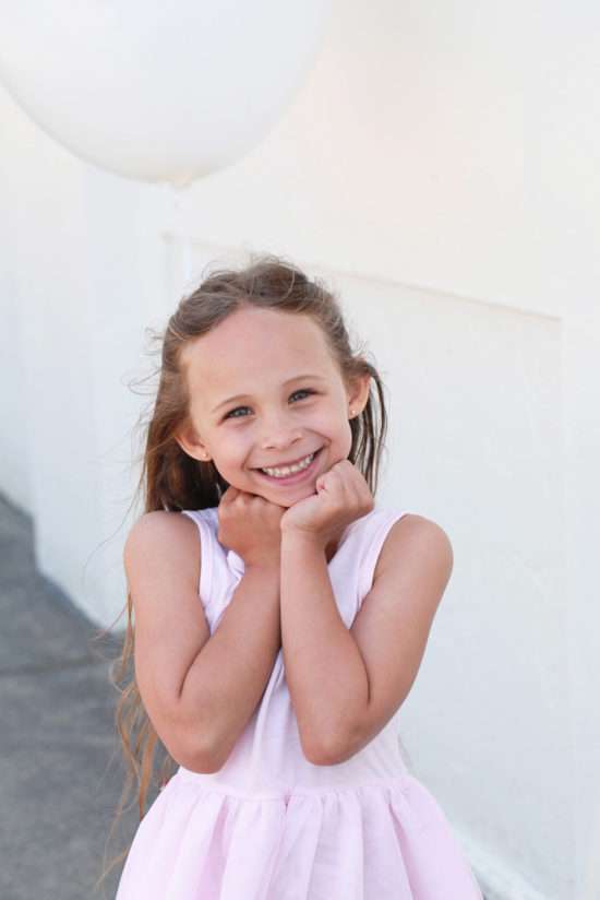 Pink Spring Birthday Photos, Girls, Posh Little Designs