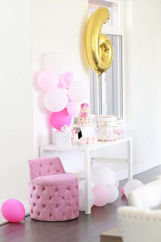 Macaron Birthday Party-Pink Parties- Children-Bottega Louis