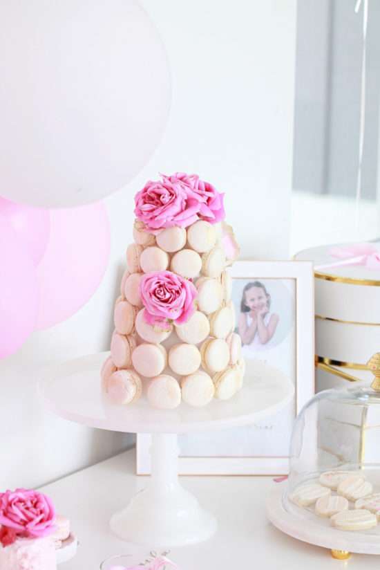 Macaron Birthday Party-Pink Parties- Children-Bottega Louis