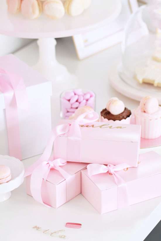 Macaron Birthday Party-Pink Parties- Children-Bottega Louis