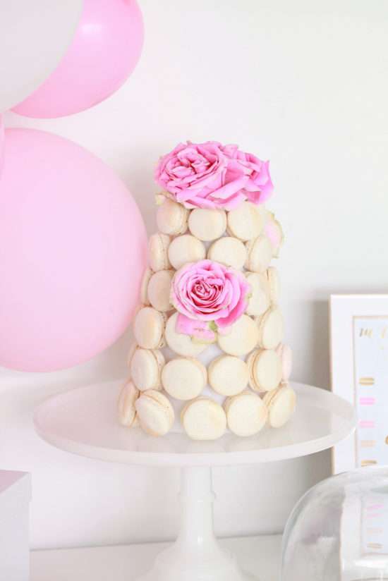 Macaron Birthday Party-Pink Parties- Children-Bottega Louis