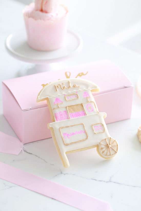 Sugar Cookies-Macaron Birthday Party-Pink Parties- Children-Bottega Louis