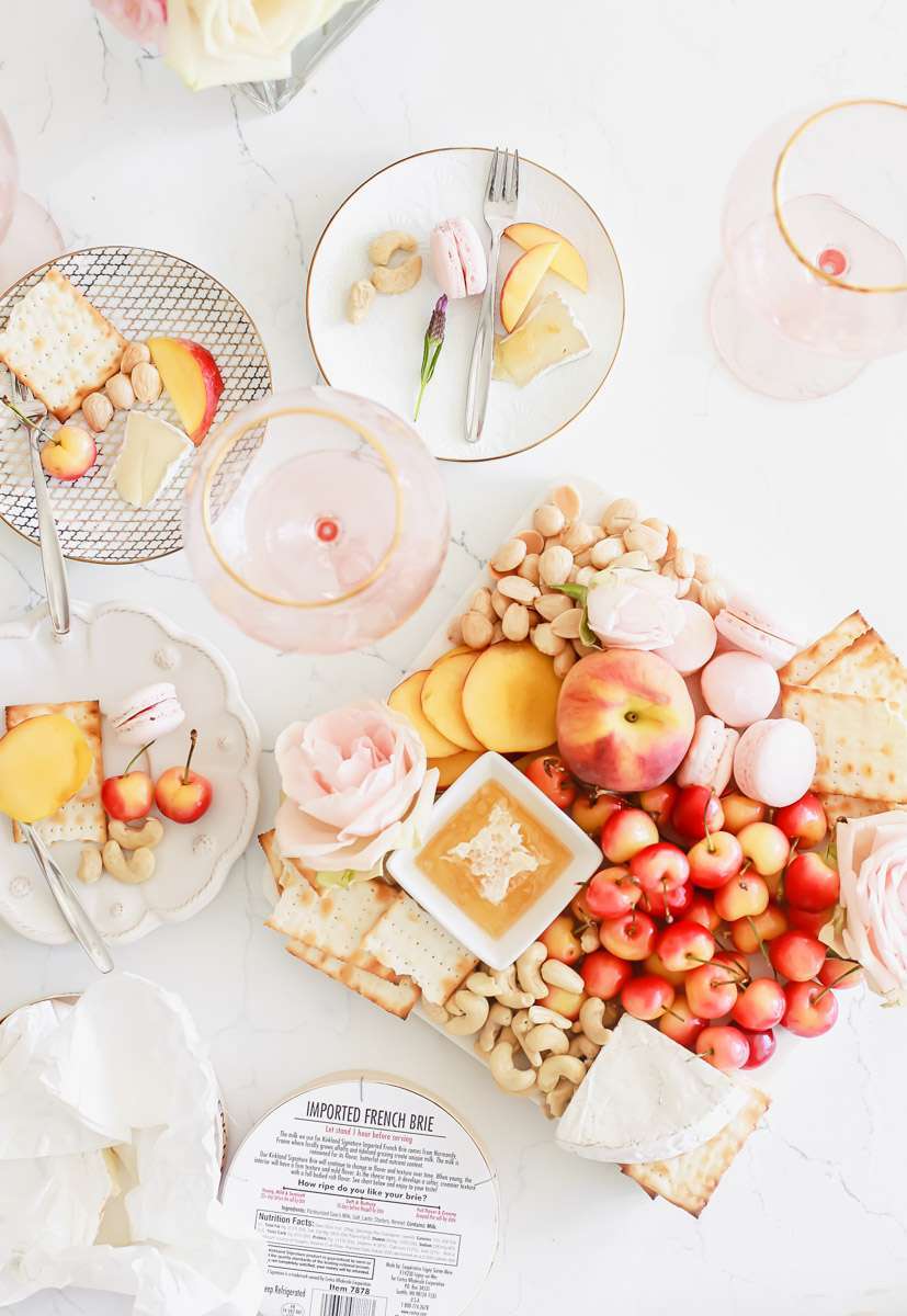 Peach - Charcuterie-Fruit-Cheese-Dessert-Board-Appetizers-Entertaining