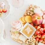 Peach - Charcuterie-Fruit-Cheese-Dessert-Board-Appetizers-Entertaining