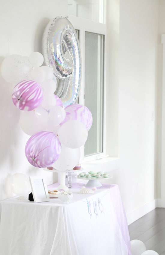 mermaid party-birthday-kids parties-party ideas