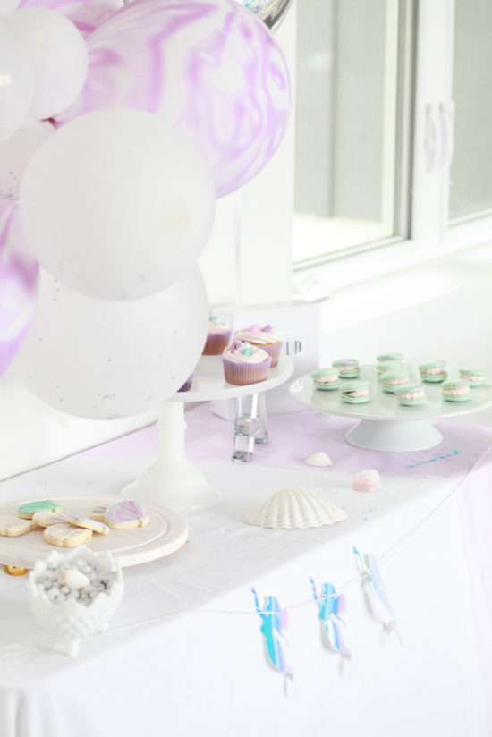 mermaid party-birthday-kids parties-party ideas