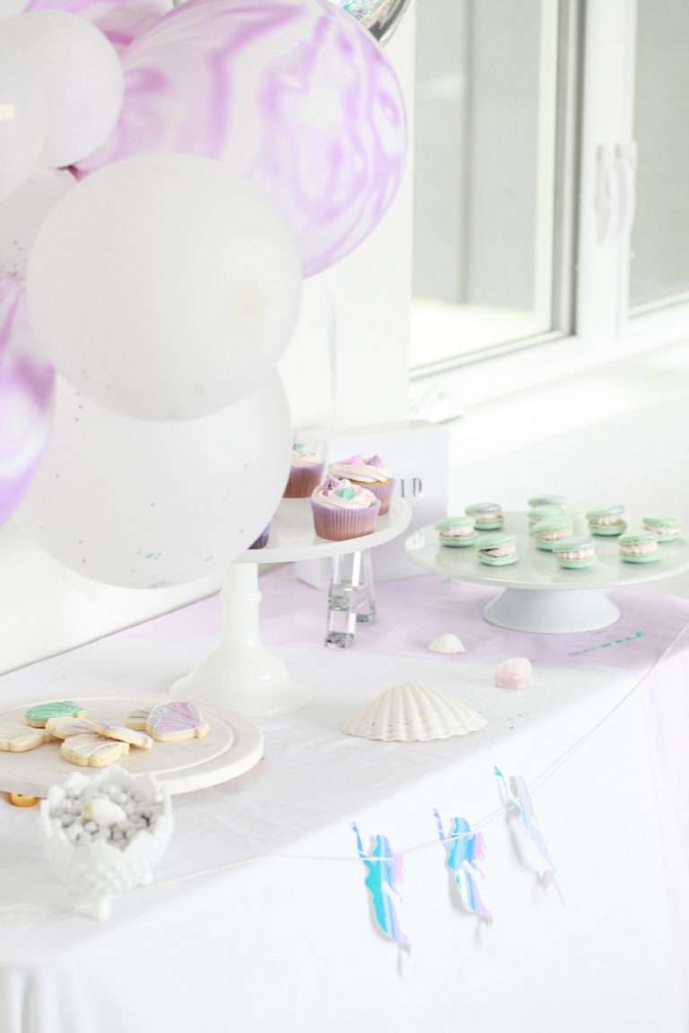 mermaid party-birthday-kids parties-party ideas