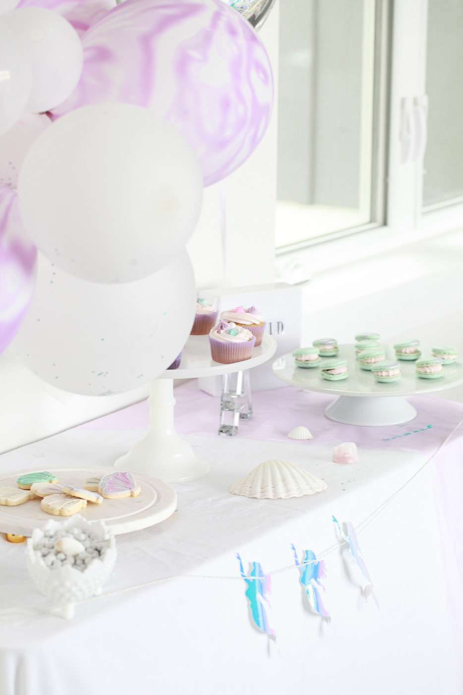 mermaid party-birthday-kids parties-party ideas