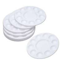 12 Pcs Paint Tray Palettes Plastic for DIY Craft Professional Art Painting
