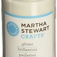 Martha Stewart Crafts Fine Glitter, Crystal, 4.58 Ounces