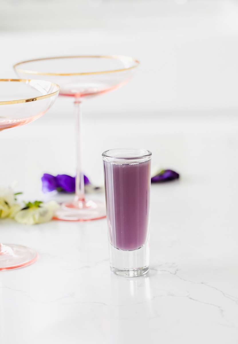 Champagne cocktails - French Cocktails- Creme de Violette - Recipes