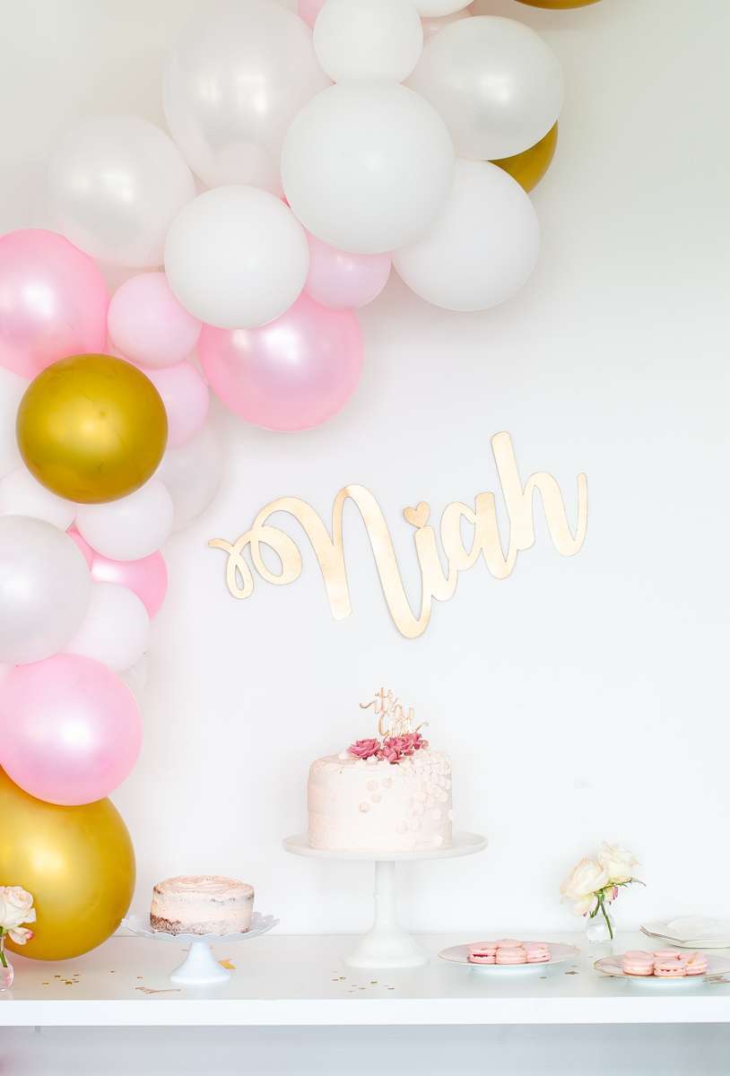 Balloon Banner | Posh Little Designs
