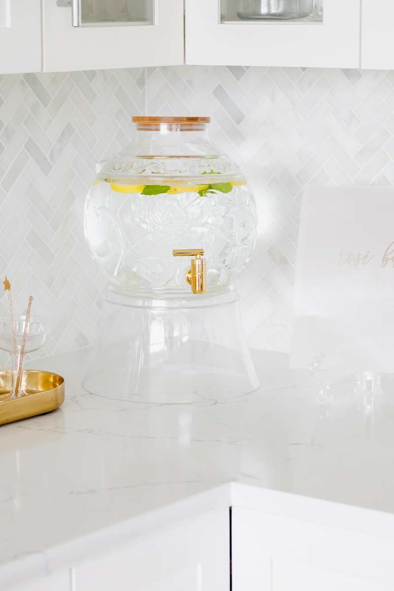 Lemon Min Infused Water
