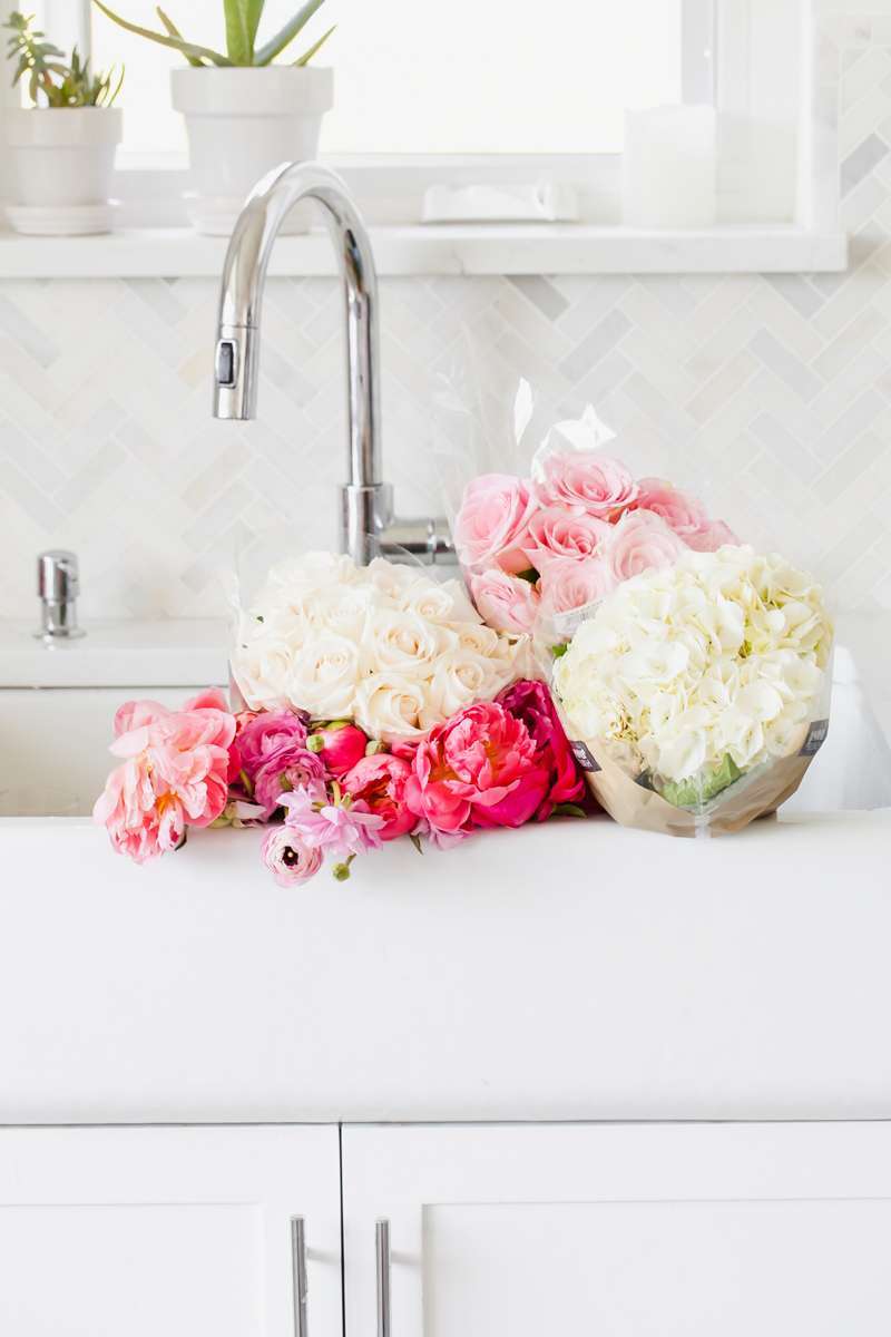 Party blooms - florals - flowers - peonies