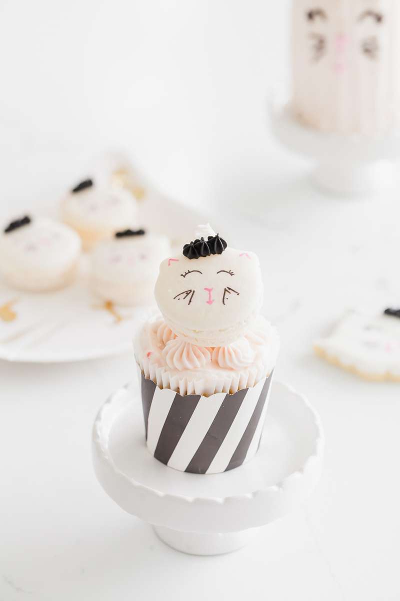 Unicorn Kitten cupcakes - Children's birthday party