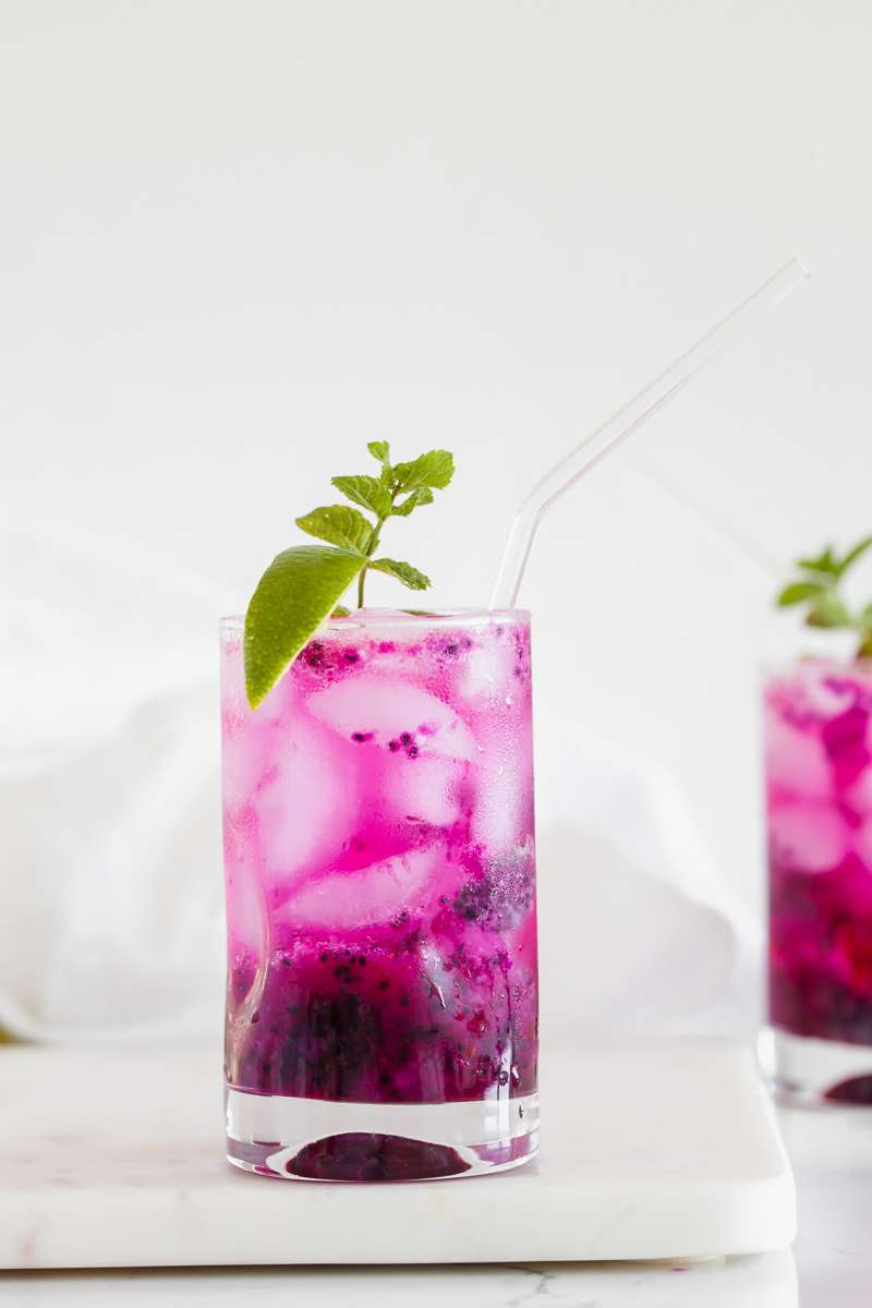 dragonfruit-mojitos-easy-cocktail-recipes-drinks-beverages-summer-mint-lime