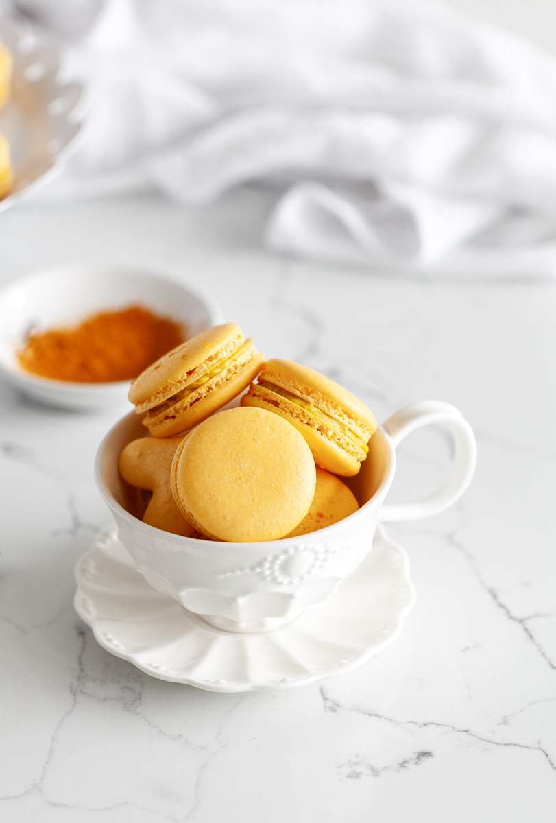 golden-milk-latte-turmeric-macarons-french-baking-recipes-fall