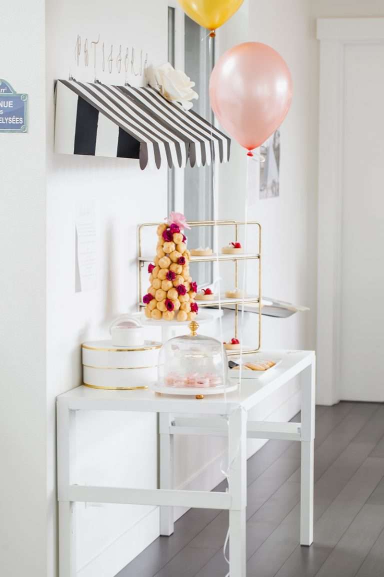 Parisian 10th Birthday Party