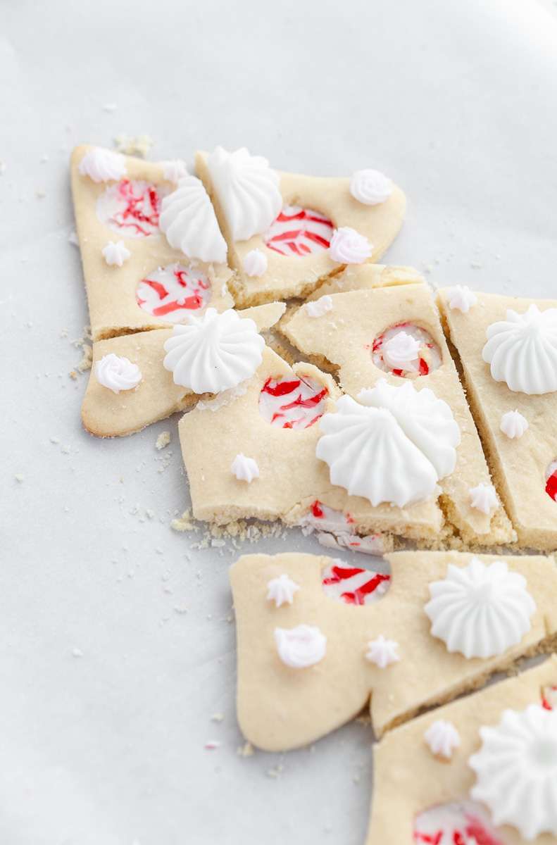 Recipe for peppermint stained glass sugar cookie - baking- holiday recipes- Christmas-baking