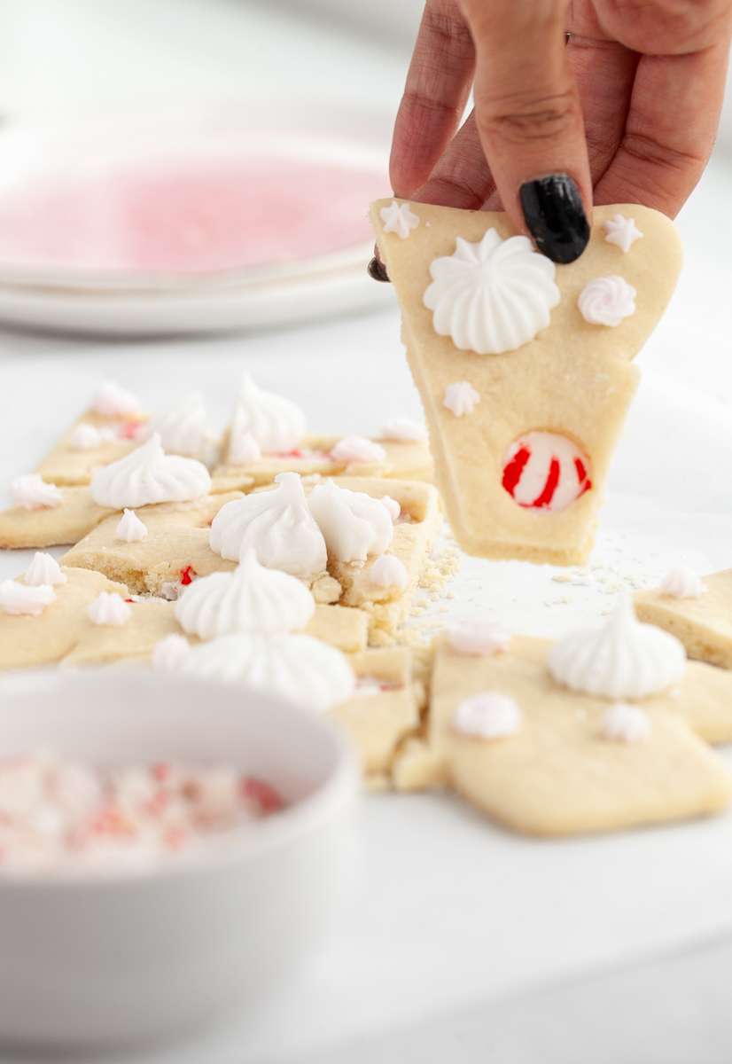 Recipe for peppermint stained glass sugar cookie - baking- holiday recipes- Christmas-baking