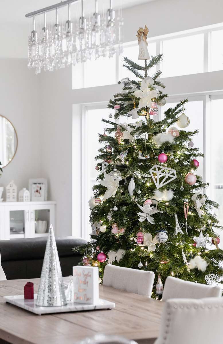 pink_white_christmas_tree_decor_oranments