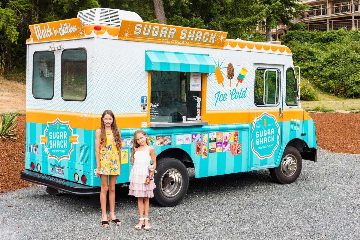 Sugar shack ice cream truck